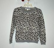 Diane Von Furstenberg patterned wool blend sweater