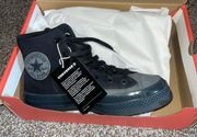 Converse Nightfall Gray Marquis Hi Chuck Taylor 70 High Top Platform Sneakers