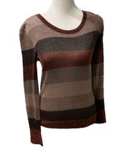 ASO Brooke Davis One Tree Hill Ivy Dickens Gossip Girl Rare Striped Sweater XS