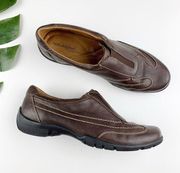 Natural Soul by Naturalizer Raise Loafers Slip On Brown Leather Women’s 8.5