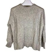 Aritzia Community Wool Yak Blend Crew Neck Sweater Size Large