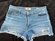 High Waitsed Vintage Jean Short