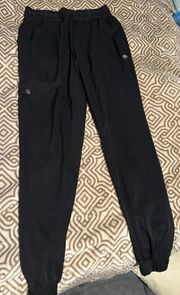 Black Jogger Scrub Pants