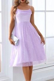NWT JJ’s House A-line Cowl Tulle Dresses