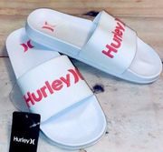 HURLEY Sllip On Sliders Carly sz 7 NWT!