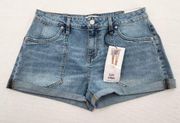 Vanilla Star Jrs Size 9/29 Denim Jean Cuffed Shorts