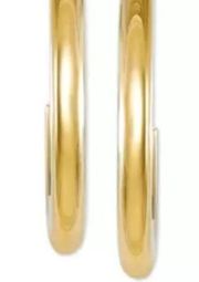 Giani Bernini Tube Hoop Earrings in 18k Gold-Plated Sterling Silver