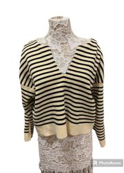 New  Striped Sweater Sz S