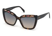 Emilio Pucci EP0101 52B Semi Cat Eye Sunglasses Women’s Sz 59-16-140