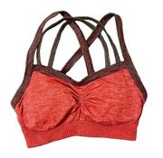 Calia by Carrie Underwood Lightly Lined Strappy Padded Sports Bra Size Small
