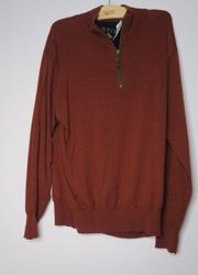 NWT sweater Quarter Zip Large