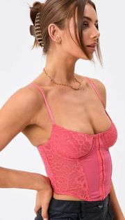 Pink Corset Top