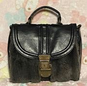 Vintage faux furl /Leather  handbag (excellent condition)