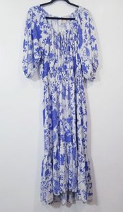 Dani Marie Floral Print Mia Midi Dress