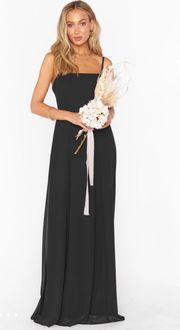 Black Bridesmaid dress