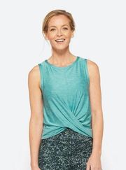 Threads for Thought Estella Twist Hem Tank - size XL