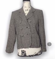 Diane Von Furstenburg houndstooth blazer