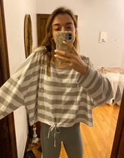 Striped Lounge Hoodie