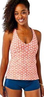 Carve Designs La Jolla Tankini Swimsuit Top, Coral Size Small