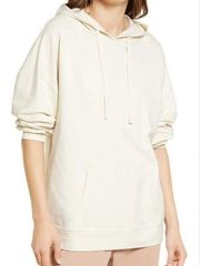 Oversized Open Edit Ivory Hoodie - Worn Once