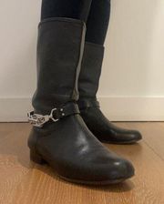 Rachel Zoe moto boots EUC