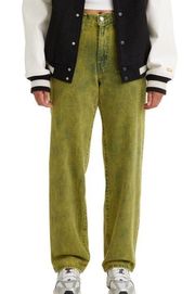 Levi’s NWT  94 Baggy Jeans Acid Washed Green Retro 90’s Mid-Rise Straight Leg 25