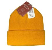 Nordstrom American Needle Inc. golden yellow fine rib knit stocking hat beanie