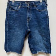 True Religion Brenna Relaxed Mid Short Size 32 See Description