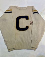 Collegiate traditions wool sweater