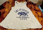 ROLLA COSTER | ladies swing California tank top. Size: M.