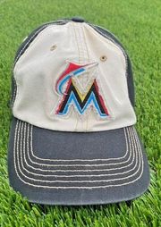 Miami Marlins 47 Brand Soft Unstructured Hat Cap MLB Small