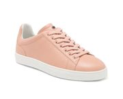Livvy Leather Sneaker in Poudre Pink Size 6.5 NEW