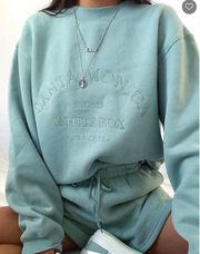 Oversized Sage Sweater