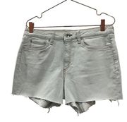 Rag & Bone loopback denim. Low rise light denim wash jean shorts. Size 29