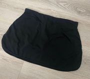 Black Athletic Skort