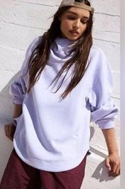 NWOT Free People Movement Pick Up The Pace Pullover Hoodie Sweatshirt in Lilac