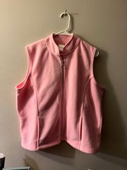 Ladies Fleece Vest