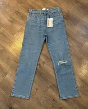 Levi Strauss Heritage High Rise Straight Jeans Size 6/W28 New