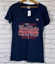 Genuine Merchandise 2018 World Series Champs Boston Red Sox MLB - baseball - women’s small t shirt