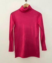 Philosophy Republic Clothing Womens Turtleneck Pullover Sweater Pink S Small