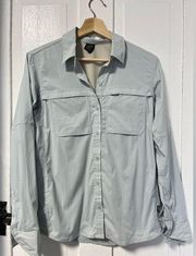 REI Co-op Sahara solid long sleeve shirt size XS