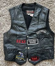 Leather Vest