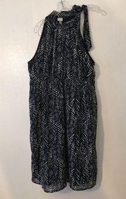 Merona Women’s navy White Dress Size Large.