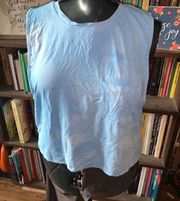 Stitchfix threads for Thoughts tie dye blue XL crop top