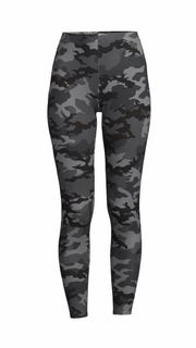 Juniors Size Small 3-5  Grey Camo Ankle Leggings