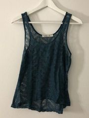 Chloe K Lined floral Tank top