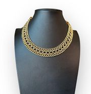 Karu Arke Inc Triple Chain Goldtone Necklace