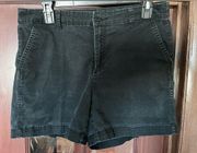 A New Day Ladies Size 8 Black/Navy Shorts