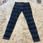 Maje striped patchwork jeans