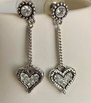 Dangle Heart Earrings